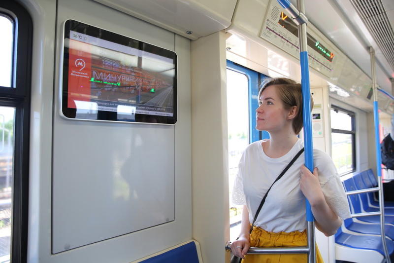 Новая система онлайн-информирования населения запущена в метро. Фото: Пресс-служба Московского метрополитена